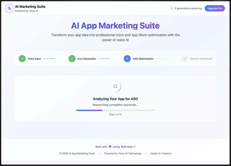 AI App Marketing Suite - Icon Generator & ASO Tools – screenshot 5