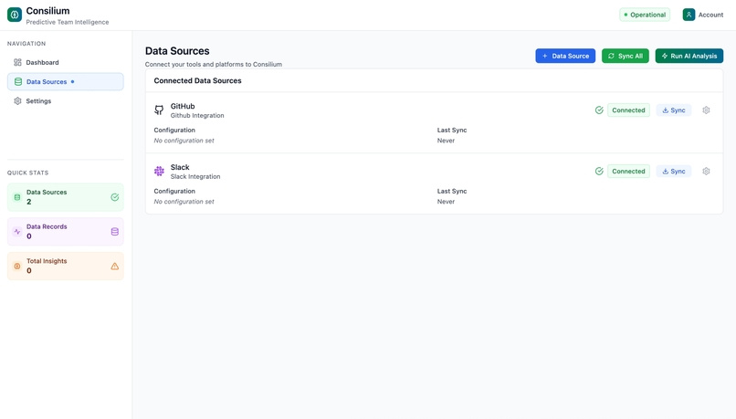 Consilium - Predictive Team Intelligence – screenshot 4