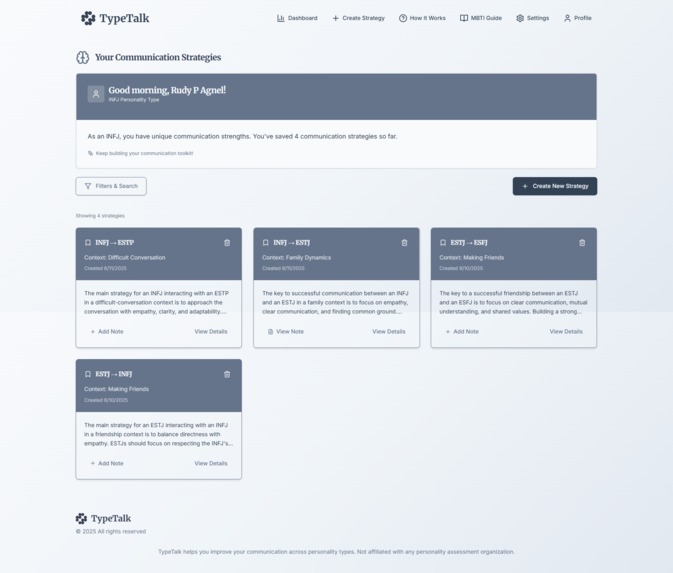 TypeTalk – screenshot 2
