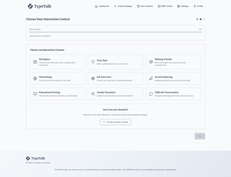TypeTalk – screenshot 3