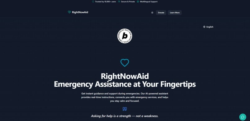 RightNowAid – screenshot 1