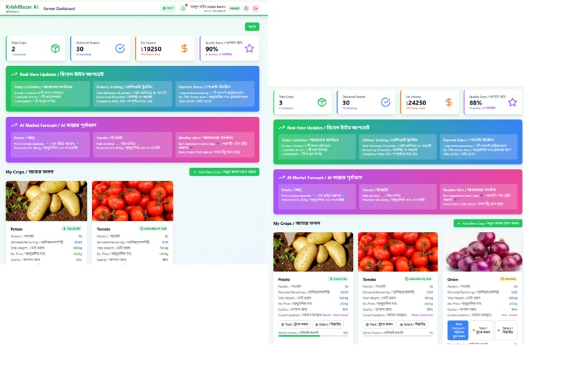 KrishiBazar AI [Empowering Farmers • Connecting Markets] – screenshot 4