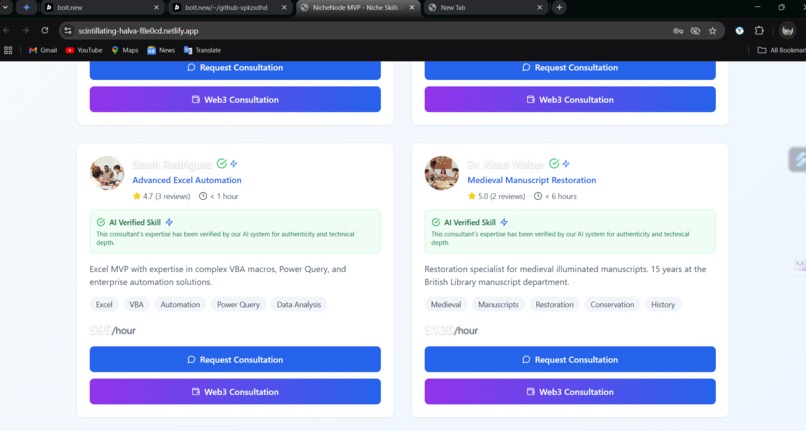 NicheNode – screenshot 2