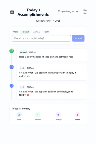 Daily Wins – screenshot 1