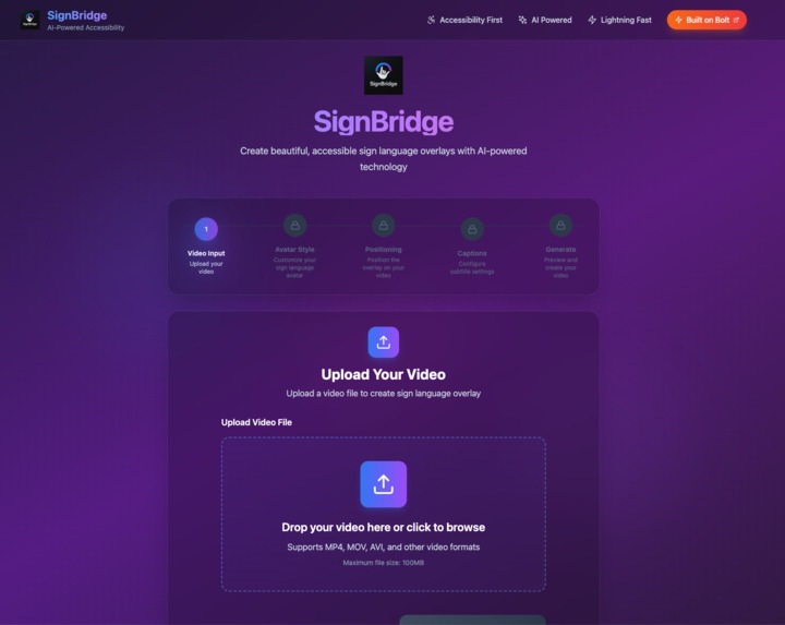 SignBridge – screenshot 1