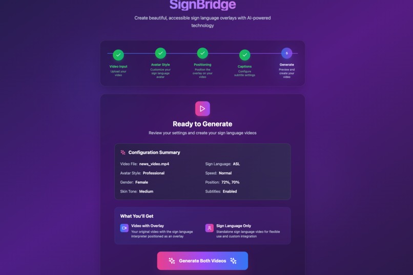 SignBridge – screenshot 4