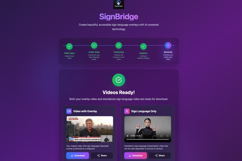 SignBridge – screenshot 6