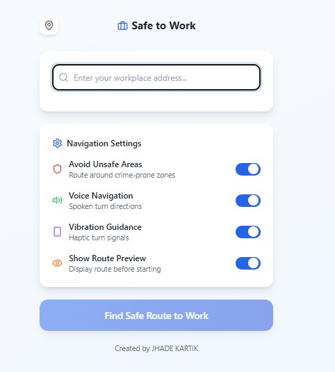 MAPSAFE – screenshot 2