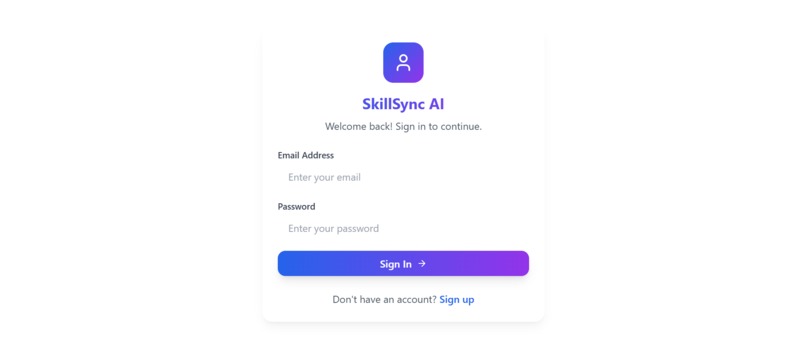 SkillSync AI – Smart Team Builder for IT Projects – screenshot 1