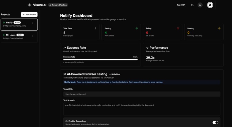 Visure AI – screenshot 1