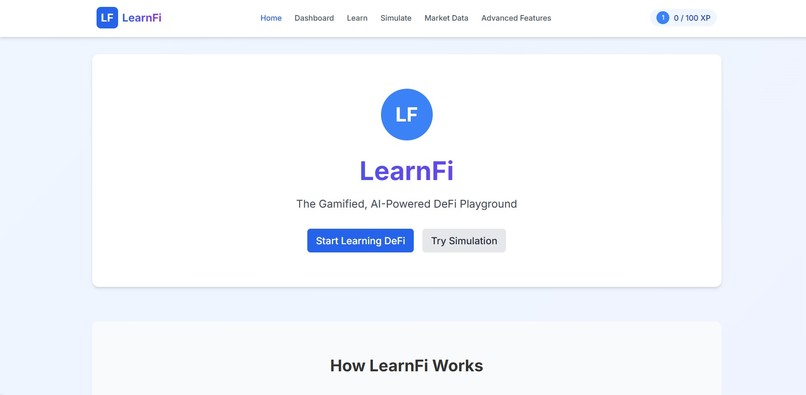 LearnFi  – screenshot 1