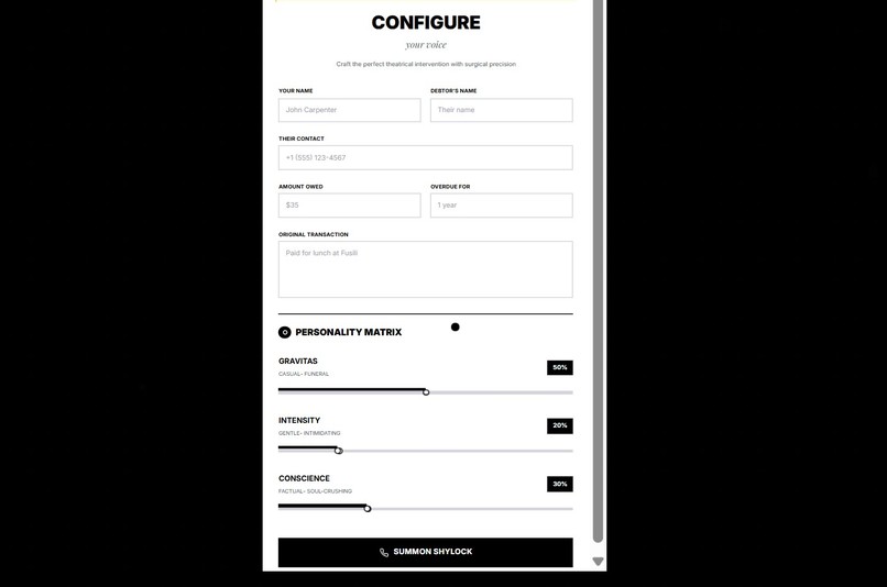 Shylock.ai – screenshot 3