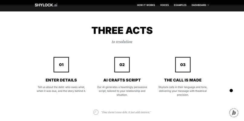 Shylock.ai – screenshot 2