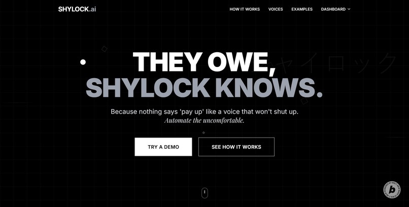Shylock.ai – screenshot 1