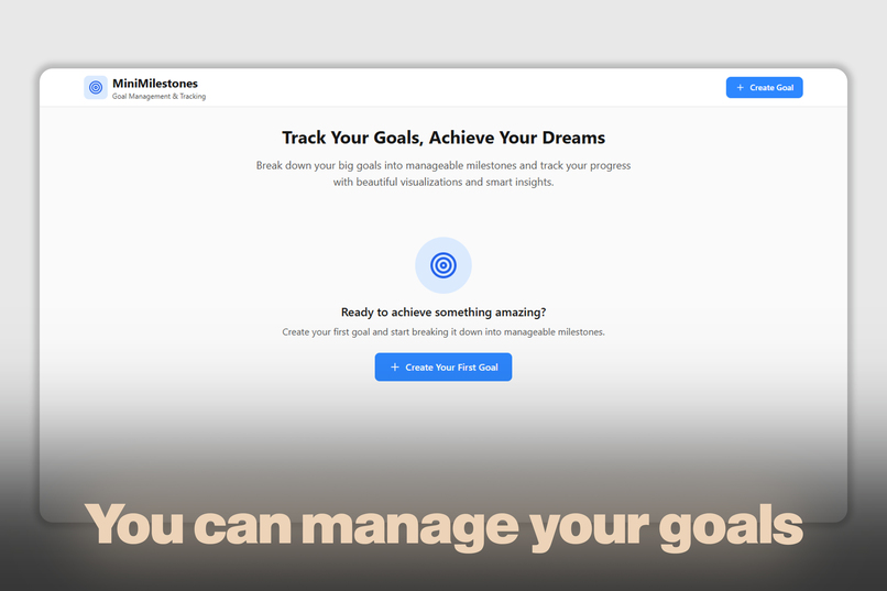 MiniMilestones - Goal Management & Milestone Tracking App – screenshot 5