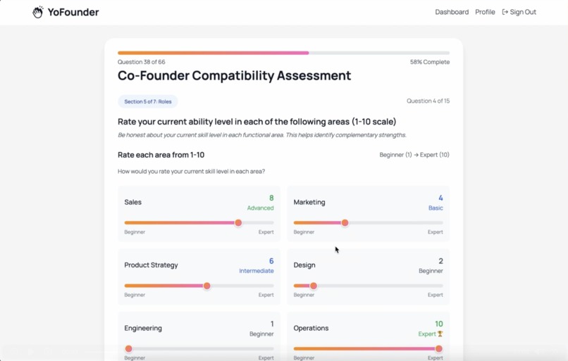 YoFounder – screenshot 4