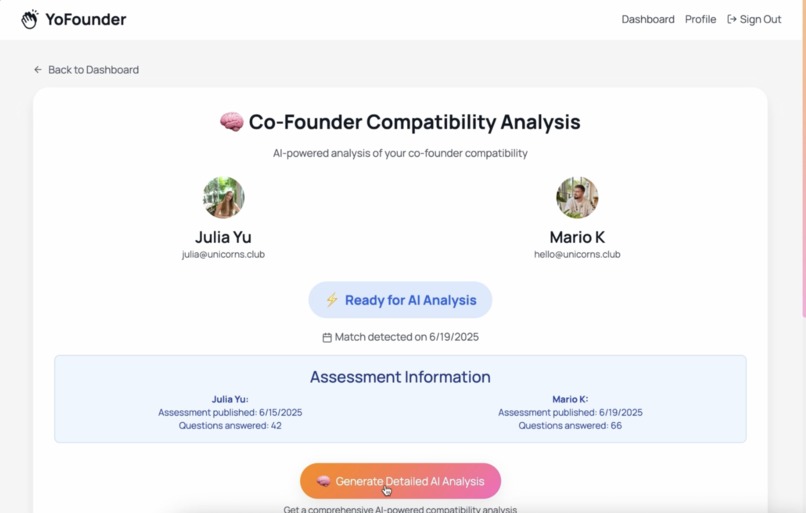 YoFounder – screenshot 9
