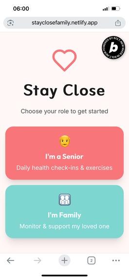 Stay Close - Family Care App for Elderly  – screenshot 3