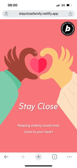 Stay Close - Family Care App for Elderly  – screenshot 2