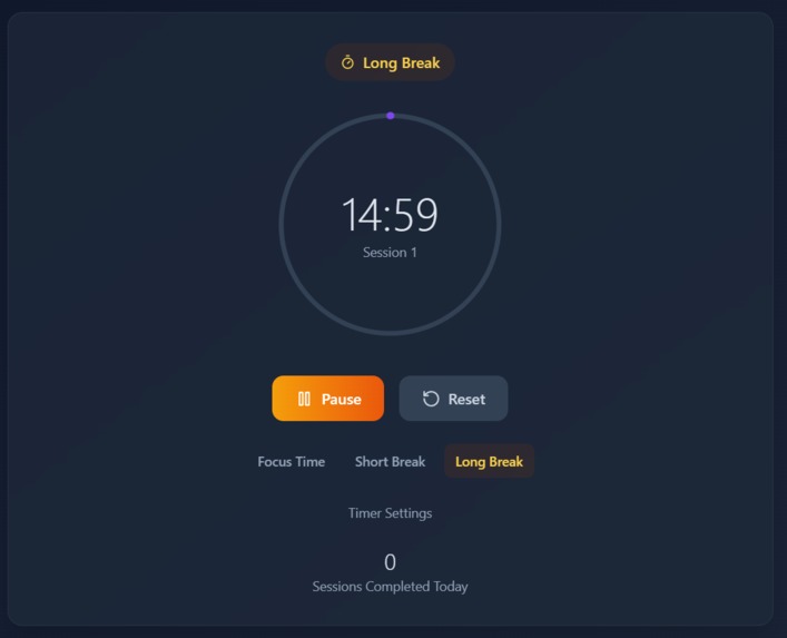 Focus Zen – screenshot 1