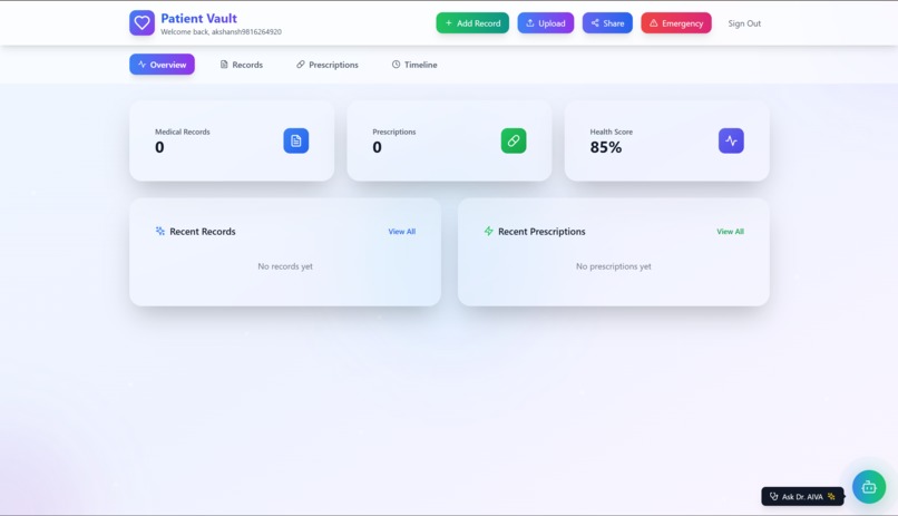 Patient Vault – screenshot 1