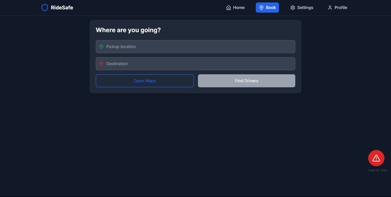 RideSafe - Advanced Ride Sharing Safety App – screenshot 3