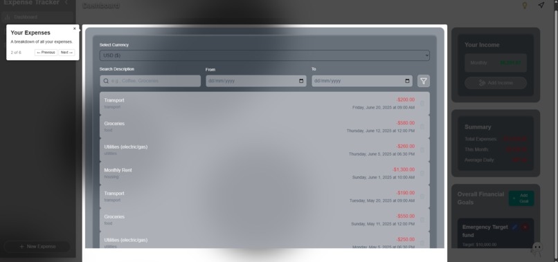 FinTrack – screenshot 4