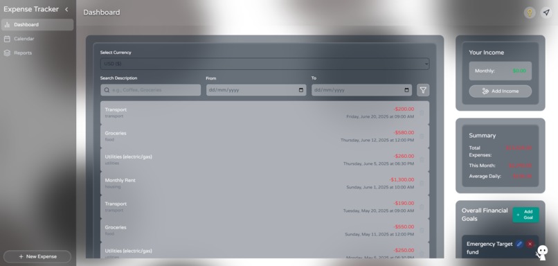 FinTrack – screenshot 1