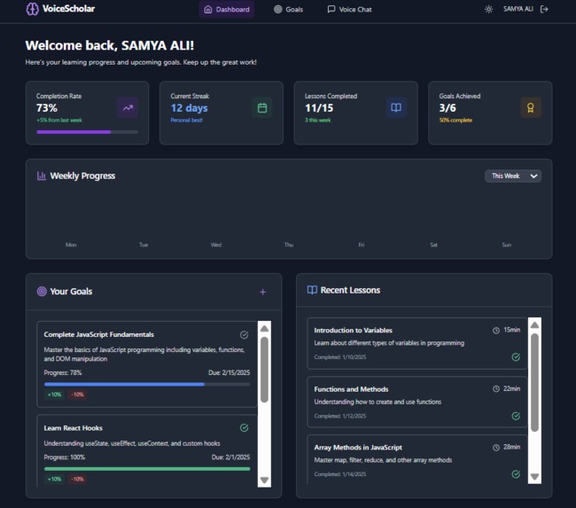 VoiceScholar – screenshot 3