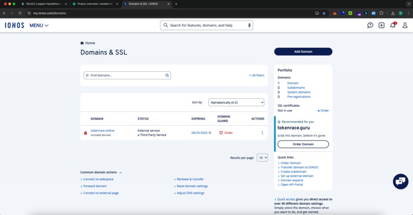 Token RACE – screenshot 9