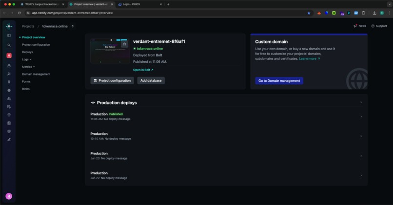 Token RACE – screenshot 10