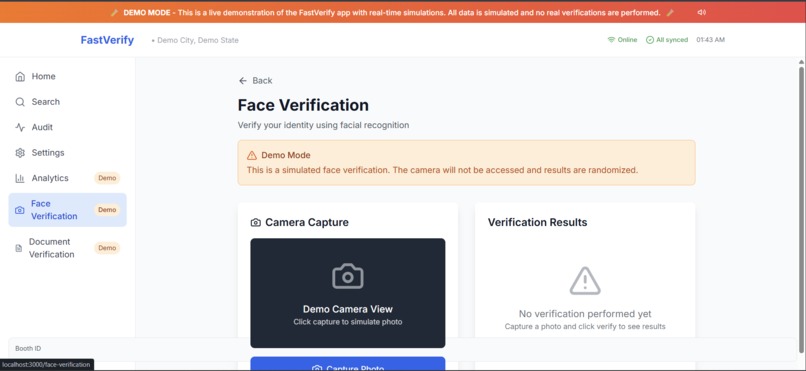 FastVerify – screenshot 1
