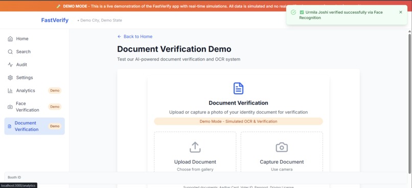 FastVerify – screenshot 2