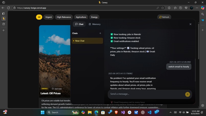 Canary – screenshot 3