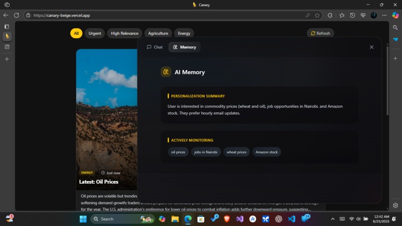 Canary – screenshot 4