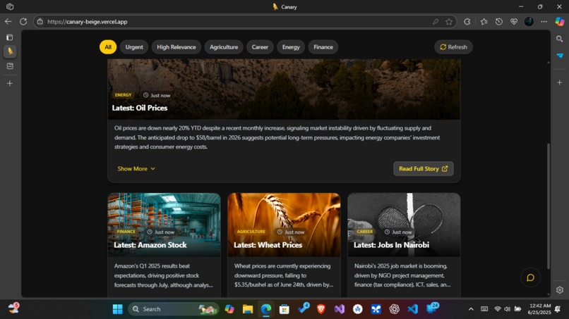 Canary – screenshot 5
