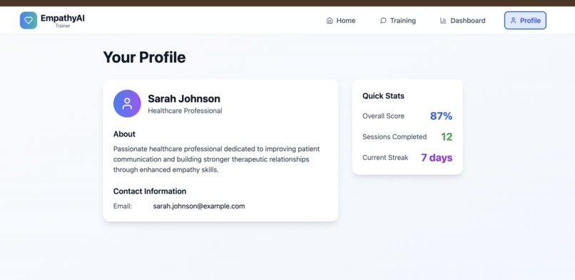 EmpathyAI – screenshot 1