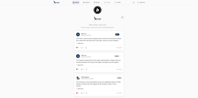 Xcerpt – screenshot 1