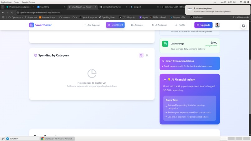 SmartSaver – screenshot 1