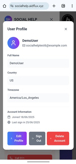 Social Help – screenshot 6