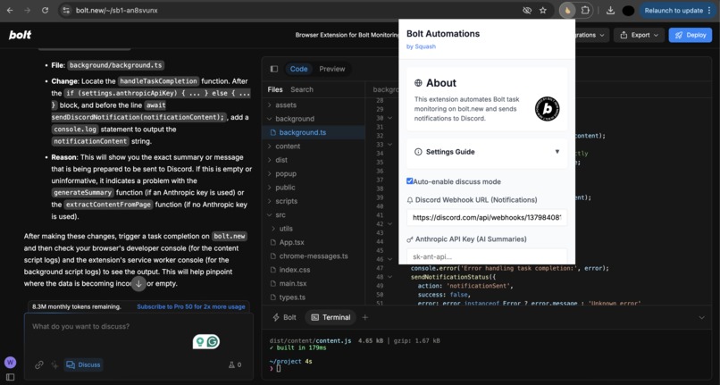 Bolt Automations – screenshot 1