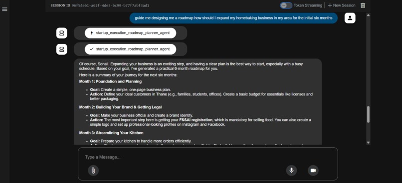 DreamWeaver AI Startup Mentor – screenshot 4