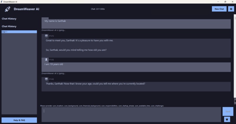 DreamWeaver AI Startup Mentor – screenshot 11