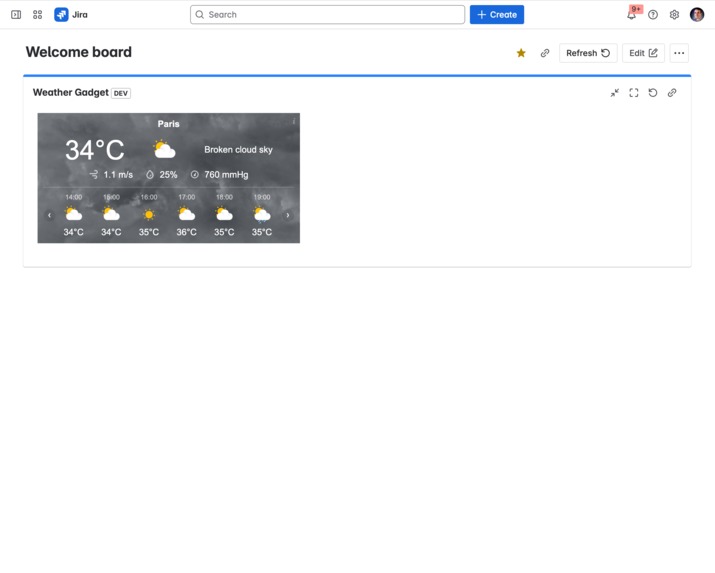 Weather Gadget (Forge) – screenshot 3