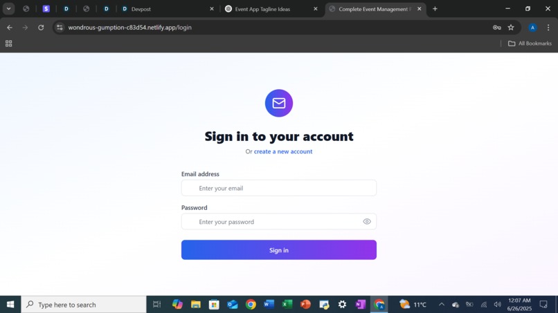 EventHub – screenshot 4