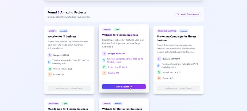 MarketMatch – screenshot 2