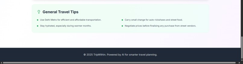 TripWithin – screenshot 1