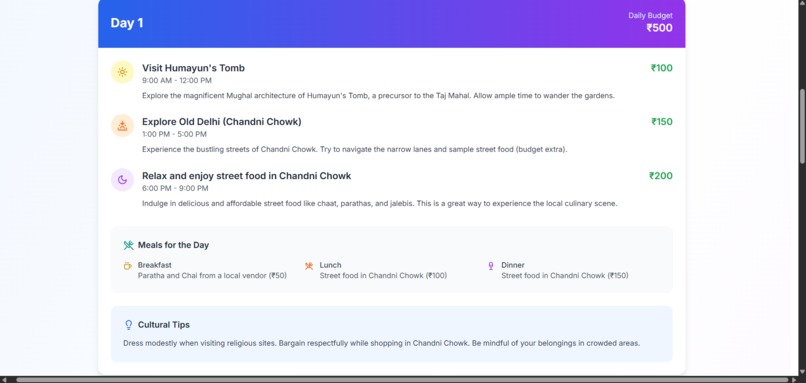 TripWithin – screenshot 2