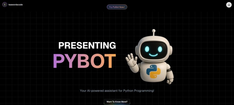 PyBot – screenshot 1