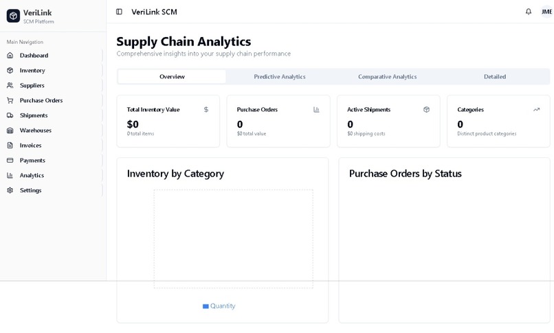 VeriLink SCM - Enterprise Supply Chain Management Platform – screenshot 3